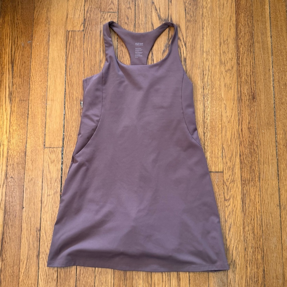 Girlfriend Collective Mauve Dress